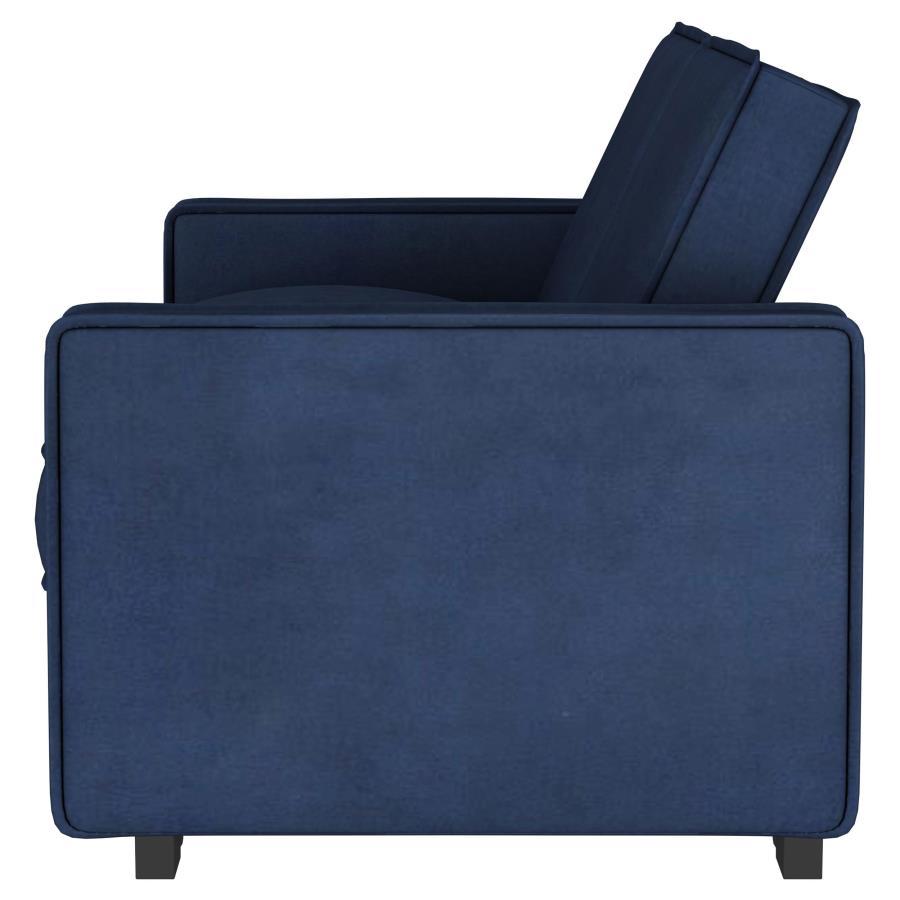 

    
Coaster Gretchen Sectional Sofa 360240-S Sectional Sofa Navy blue 360240-S
