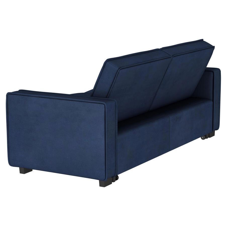 

        
65125198979849Contemporary Navy Blue Wood Sectional Sofa Coaster Gretchen 360240
