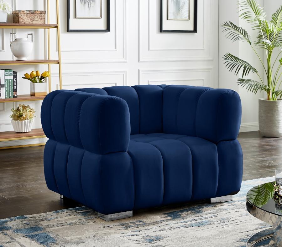 

                    
Meridian Furniture Gwen Chair 670Navy-C Chair Navy Soft Velvet Purchase 
