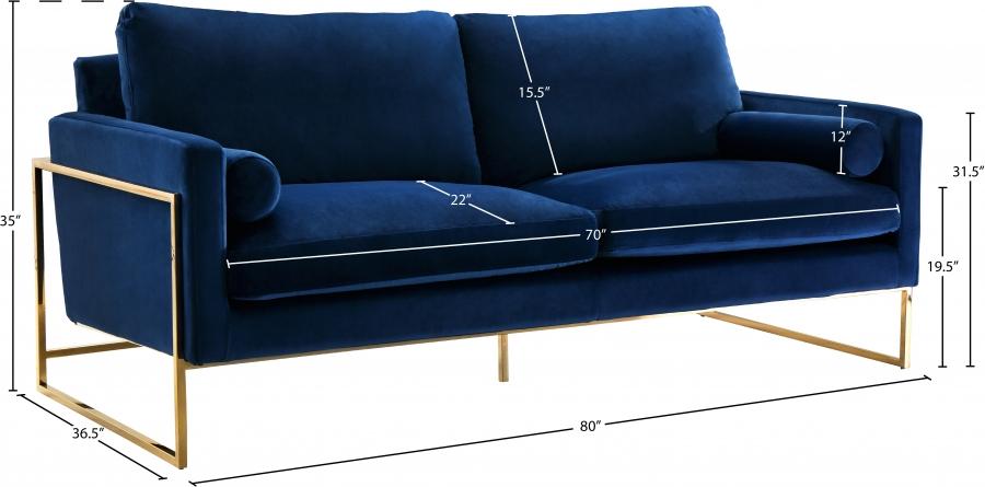 

    
678Navy-S Meridian Furniture Sofa
