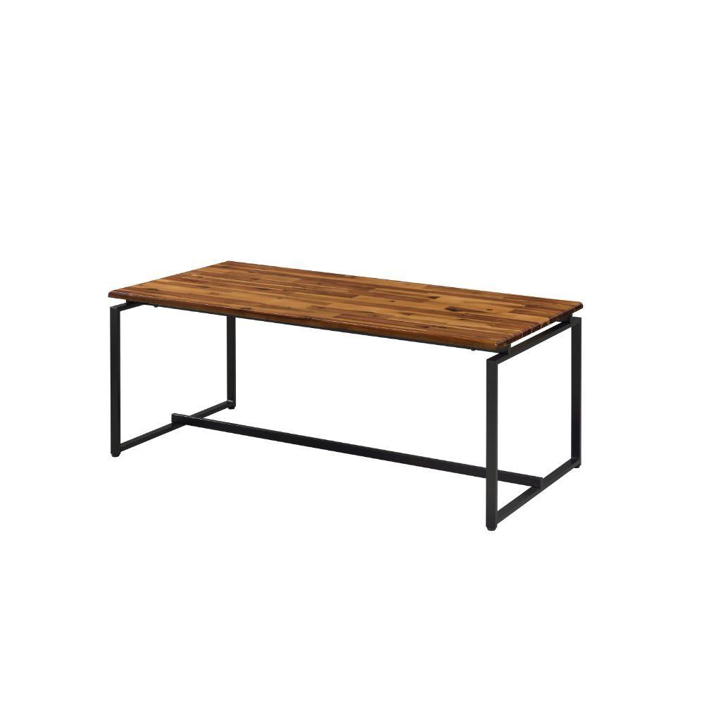 

    
Contemporary Oak & Black Coffee Table + 2 End Tables by Acme Jurgen 83240-3pcs
