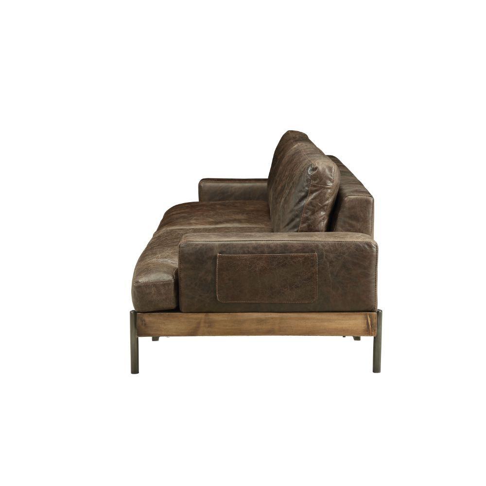 

                    
Acme Furniture Silchester Sofa Chocolate Top grain leather Purchase 
