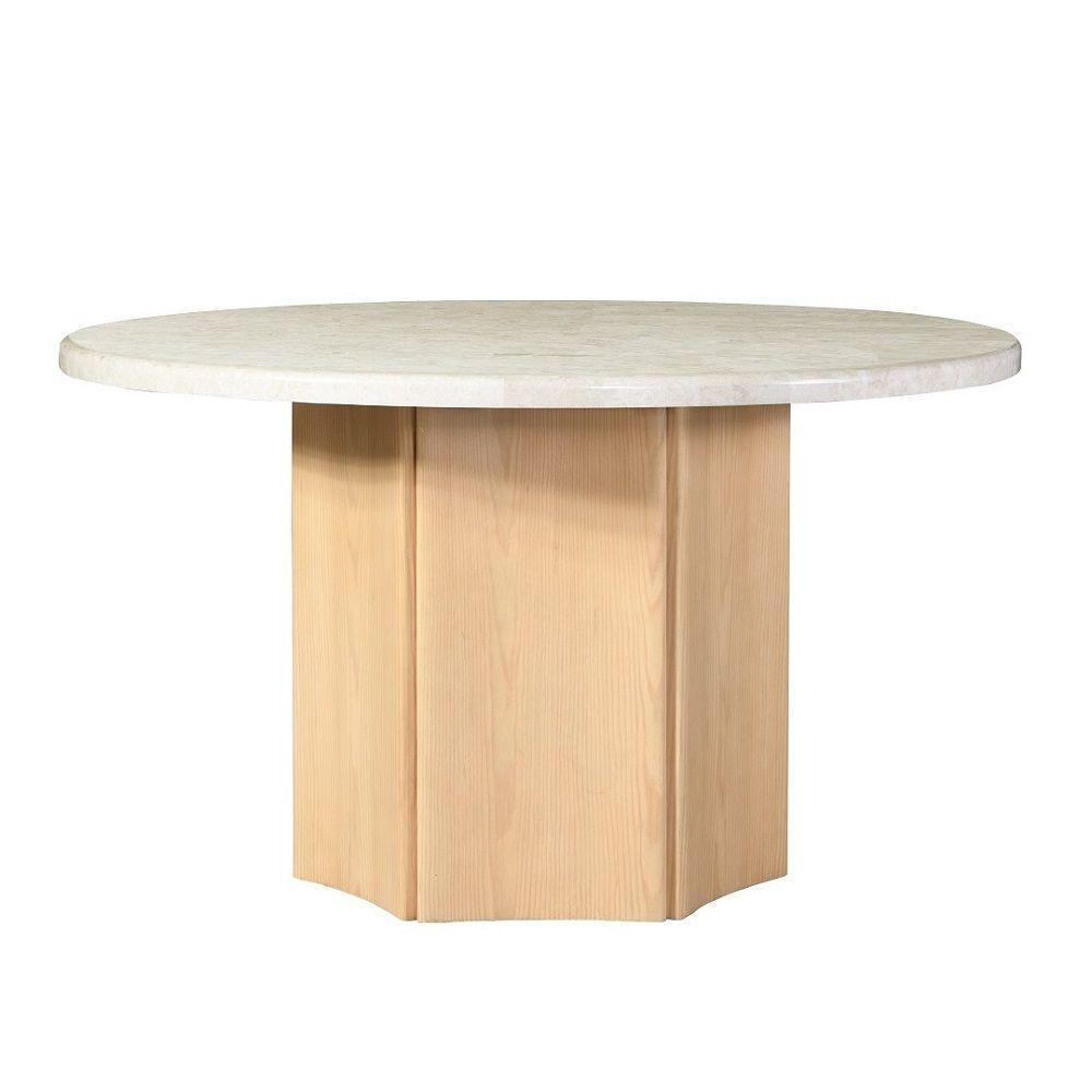 

    
Contemporary Oak Wood Round Dining Table Acme Qwin DN02875
