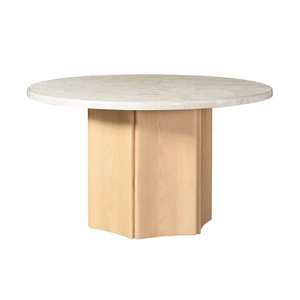 

                    
Acme Furniture Qwin Round Dining Table DN02875 Dining Table Oak/Marble  Purchase 
