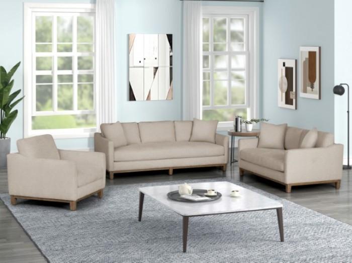

    
Contemporary Oatmeal Solid Wood Sofa Furniture of America Halden FM64200-SF-S
