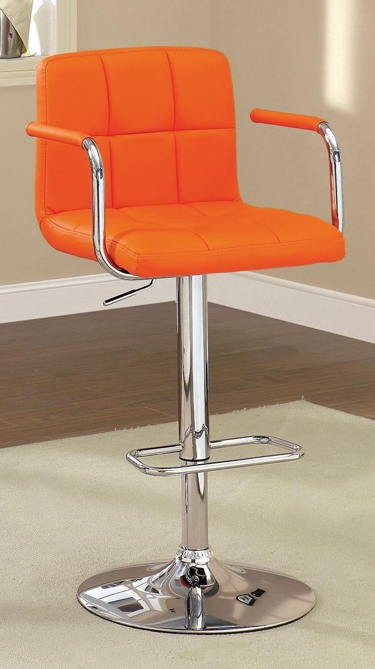 

    
Furniture of America CM-BR6917OR Corfu Bar Stool Orange CM-BR6917OR
