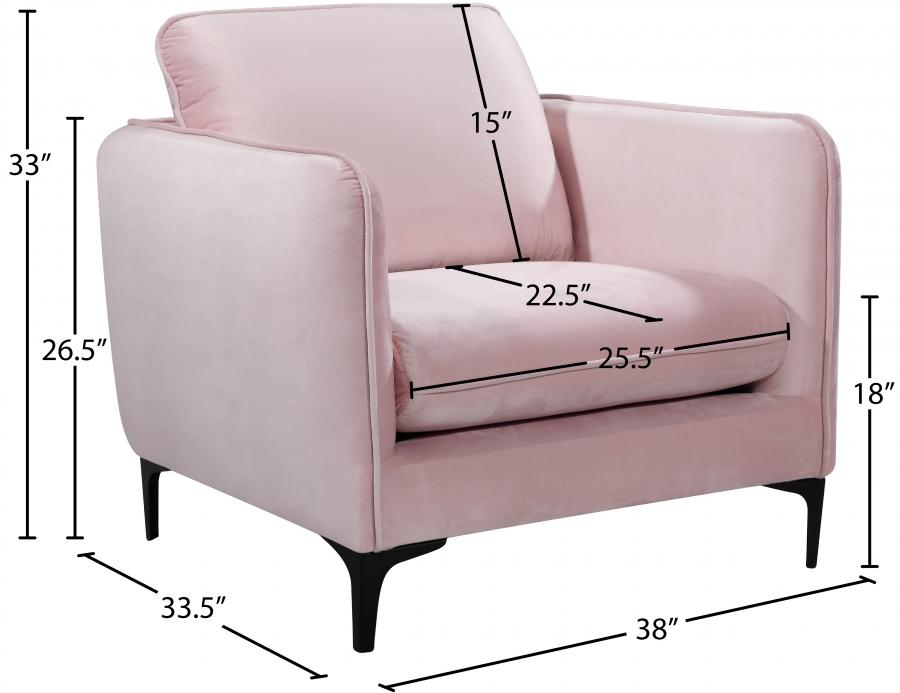 

    
690Pink-C Meridian Furniture Chair
