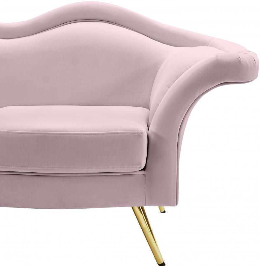 

    
607Pink-L Contemporary Pink Engineered Wood Loveseat Meridian Furniture Lips 607Pink-L
