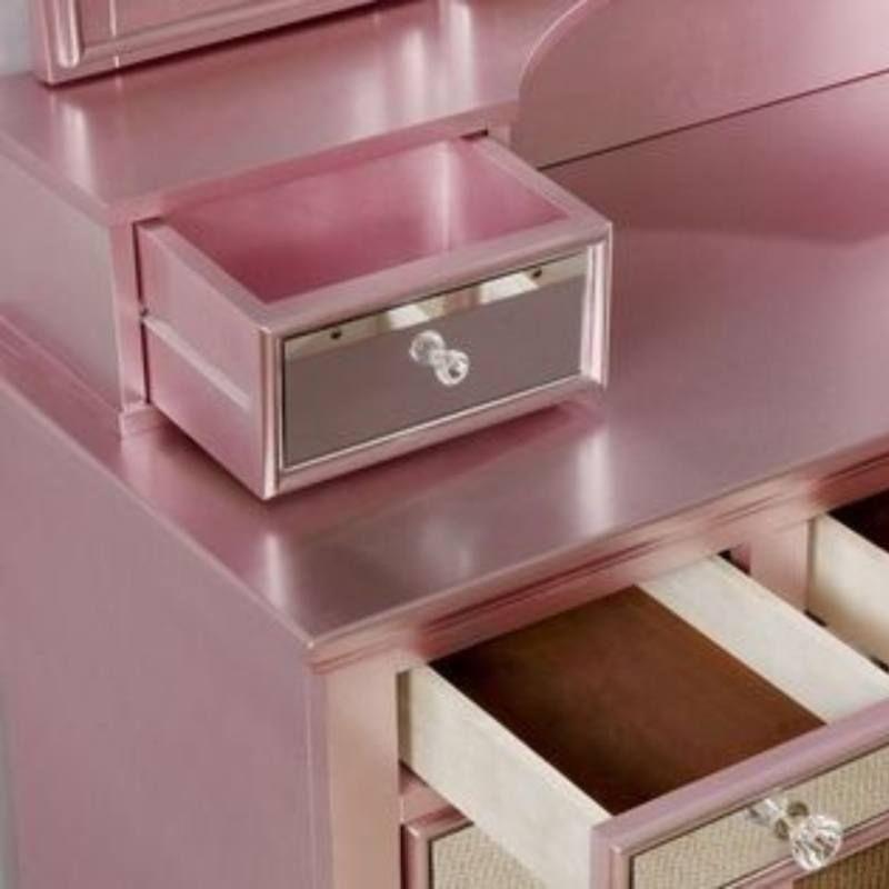 

    
Furniture of America TRACY CM-DK6162RG Makeup Vanity Pink CM-DK6162RG
