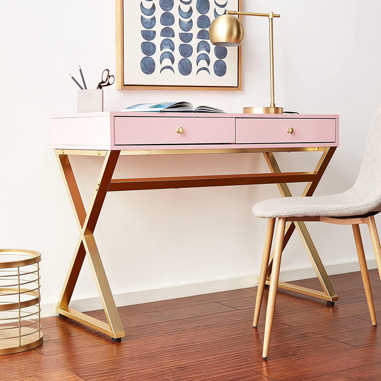 

                    
Acme Furniture 92612 Coleen Writing Desk Pink  Purchase 
