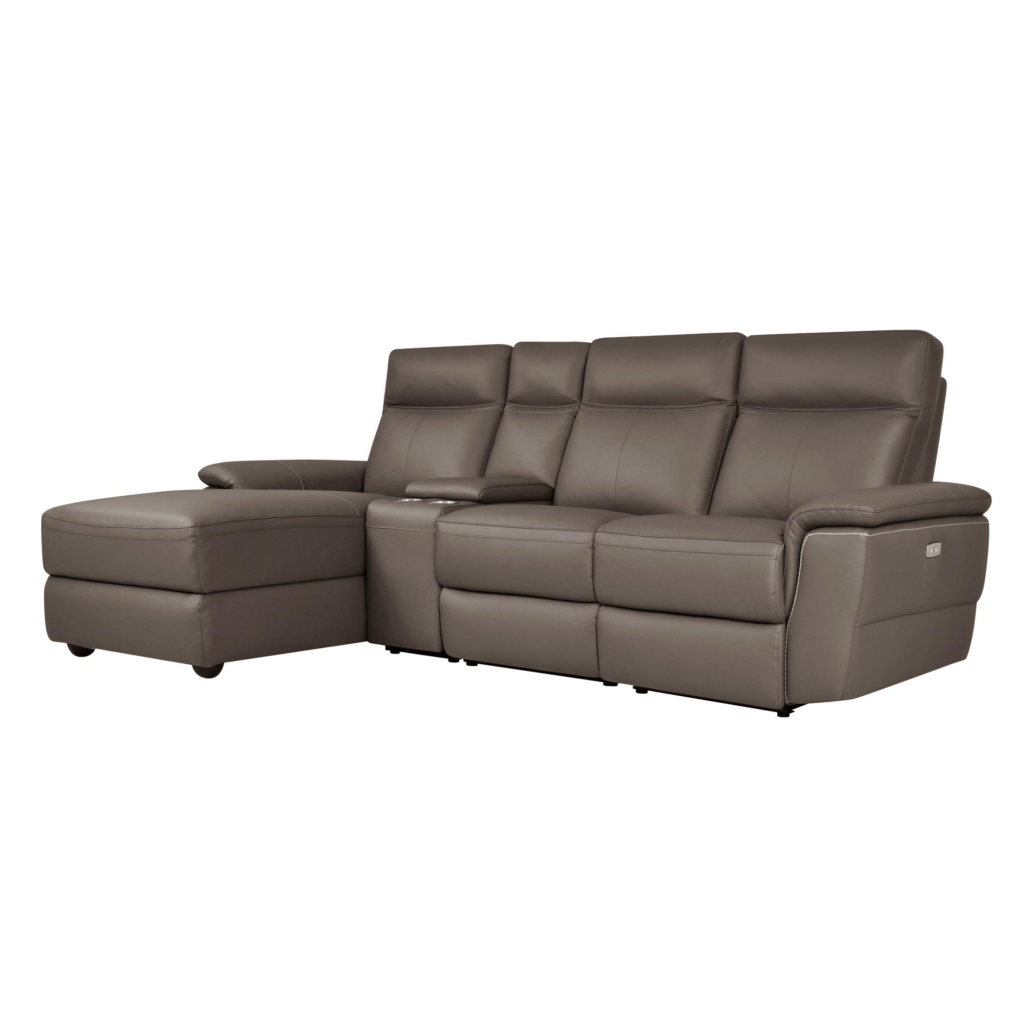 

    
Homelegance 8308*45LRC Olympia Power Reclining Sectional Brown 8308*45LRC
