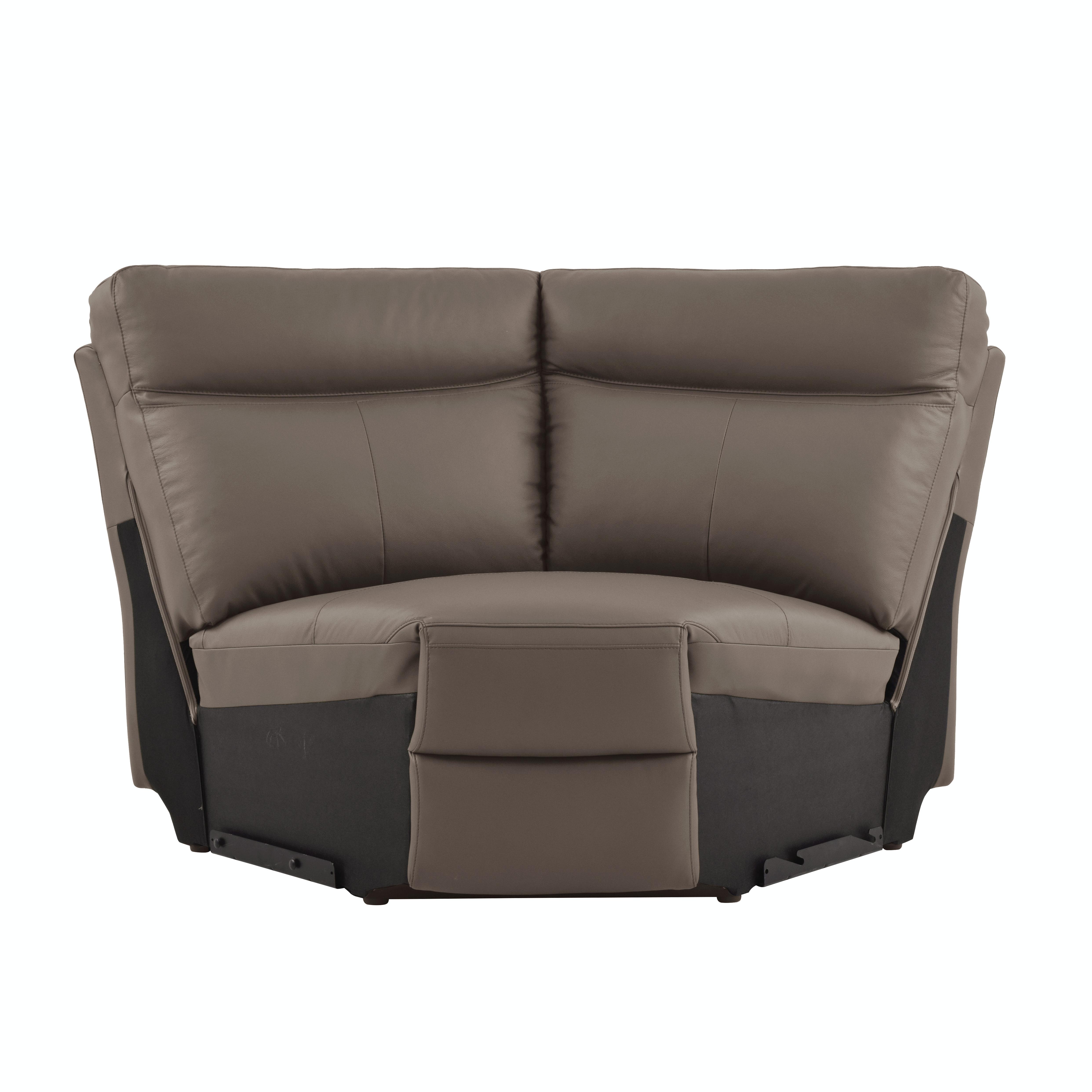 

    
Homelegance 8308*5A1PW Olympia Power Reclining Sectional Brown 8308*5A1PW
