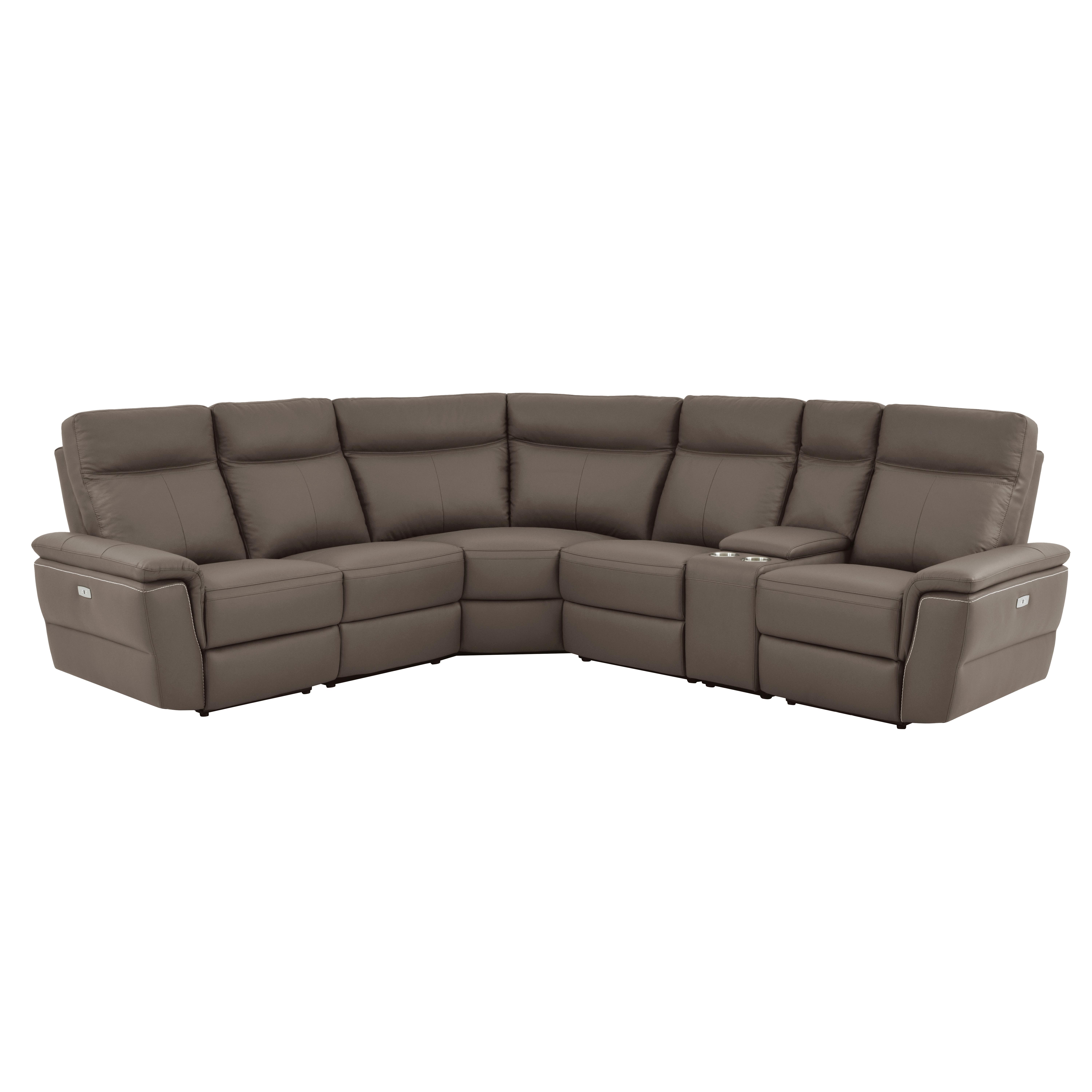 Homelegance 8308*6C1PW Olympia Power Reclining Sectional