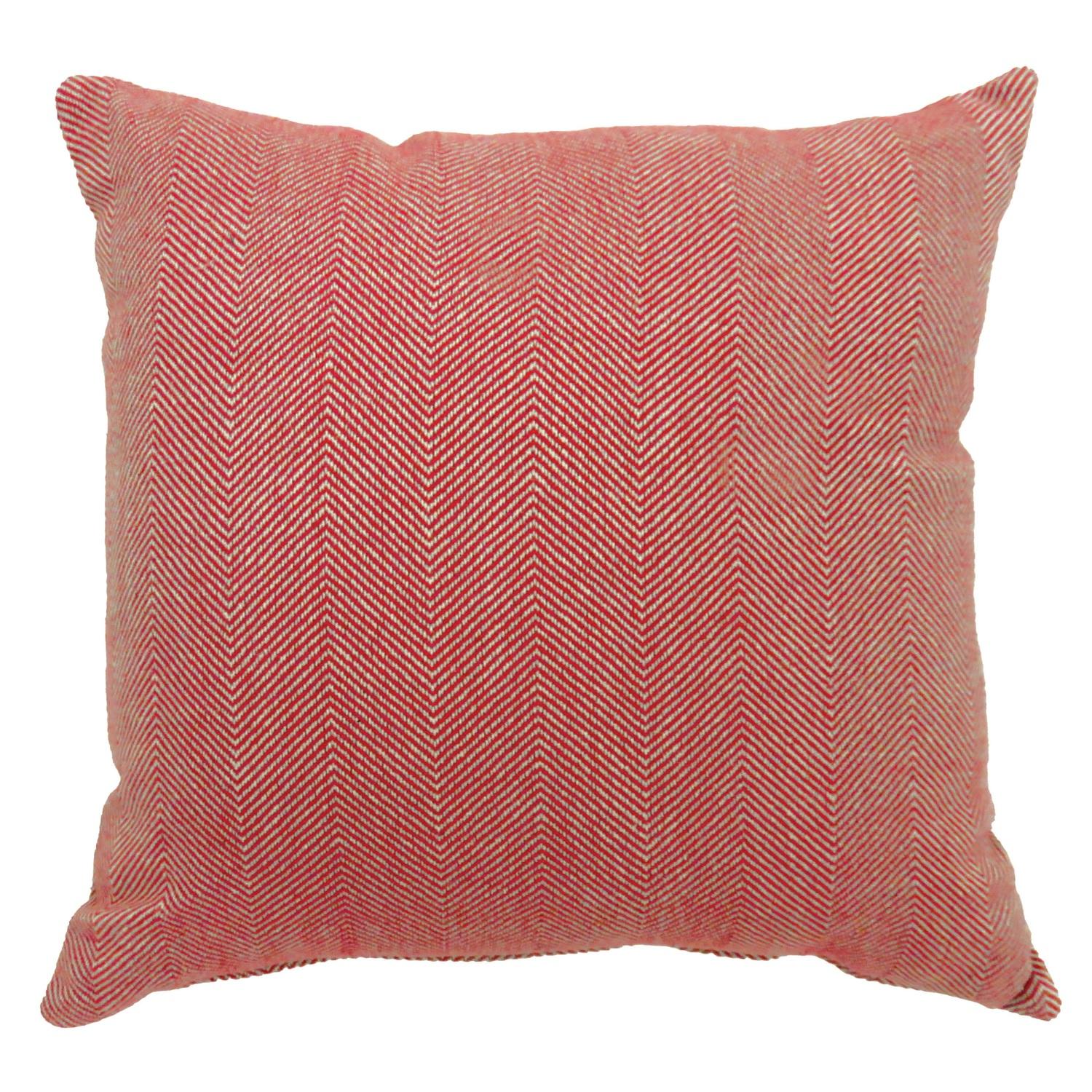 

    
Contemporary Red Cotton Throw Pillows Set 2pcs Furniture of America PL688-2PK-L Jill

