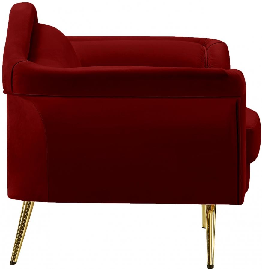 

    
Meridian Furniture Lips Chair 607Red-C Chair Red 607Red-C
