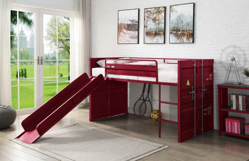 

                    
Acme Furniture Cargo Twin Loft Bed Red  Purchase 
