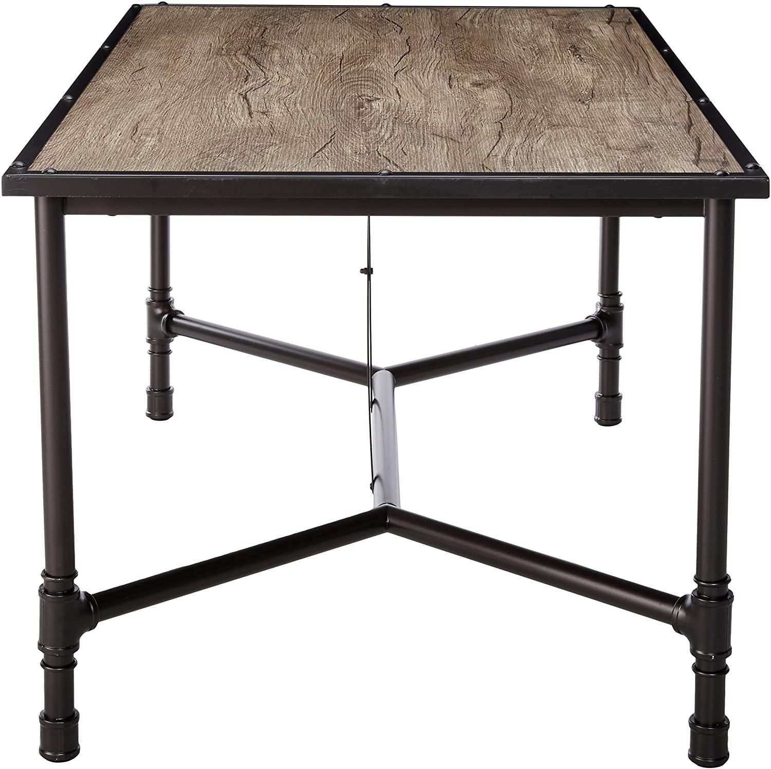 

    
Acme Furniture Caitlin Dining Table Oak/Black 72035
