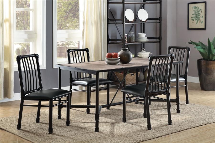 

                    
Acme Furniture Caitlin Dining Table Oak/Black  Purchase 
