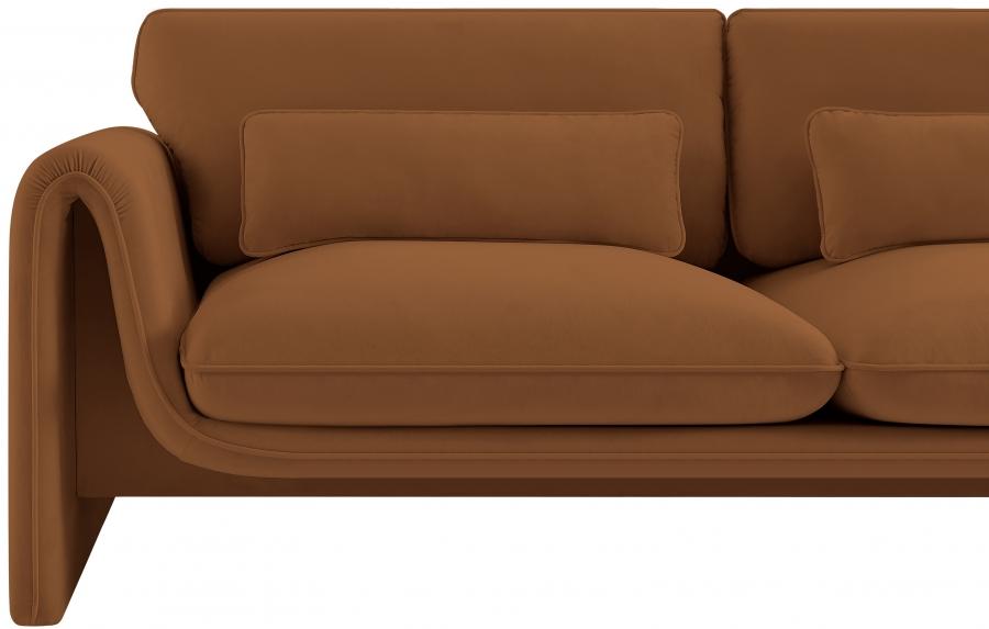 

    
199Saddle-S Contemporary Saddle Engineered Wood Sofa Meridian Furniture Sloan 199Saddle-S
