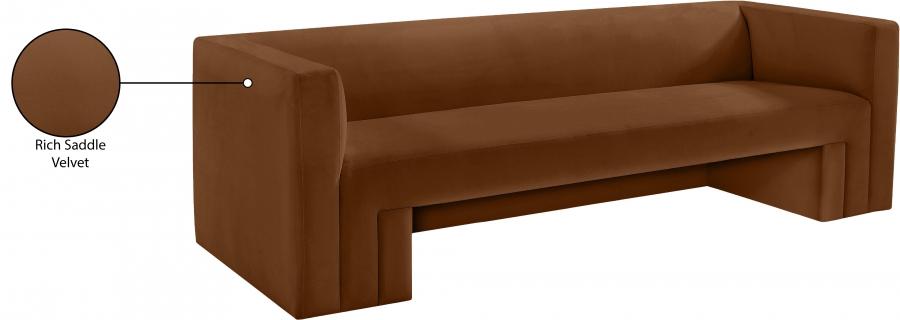 

    
 Photo  Contemporary Saddle Solid Wood Living Room Set 3PCS Meridian Furniture Henson 665Saddle-S-3PCS
