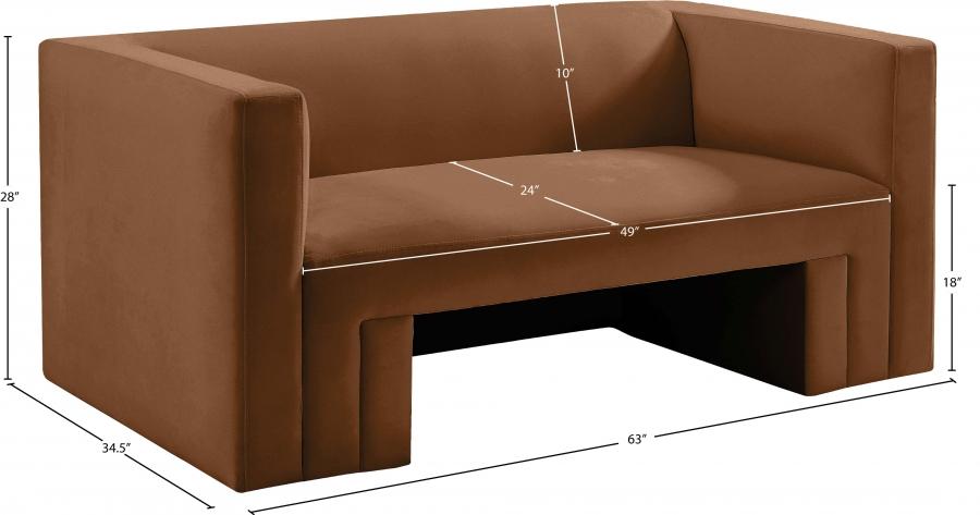 

                    
Buy Contemporary Saddle Solid Wood Living Room Set 3PCS Meridian Furniture Henson 665Saddle-S-3PCS
