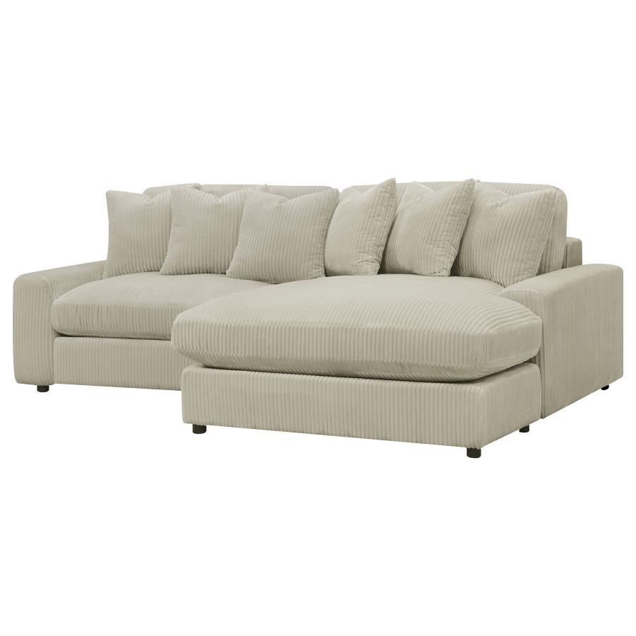 

    
509899-S Contemporary Sand Wood Sectional Sofa Coaster Blaine 509899
