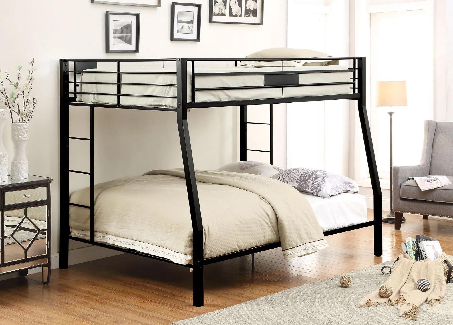 

                    
Acme Furniture Limbra Full XL/Queen Bunk Bed Black  Purchase 
