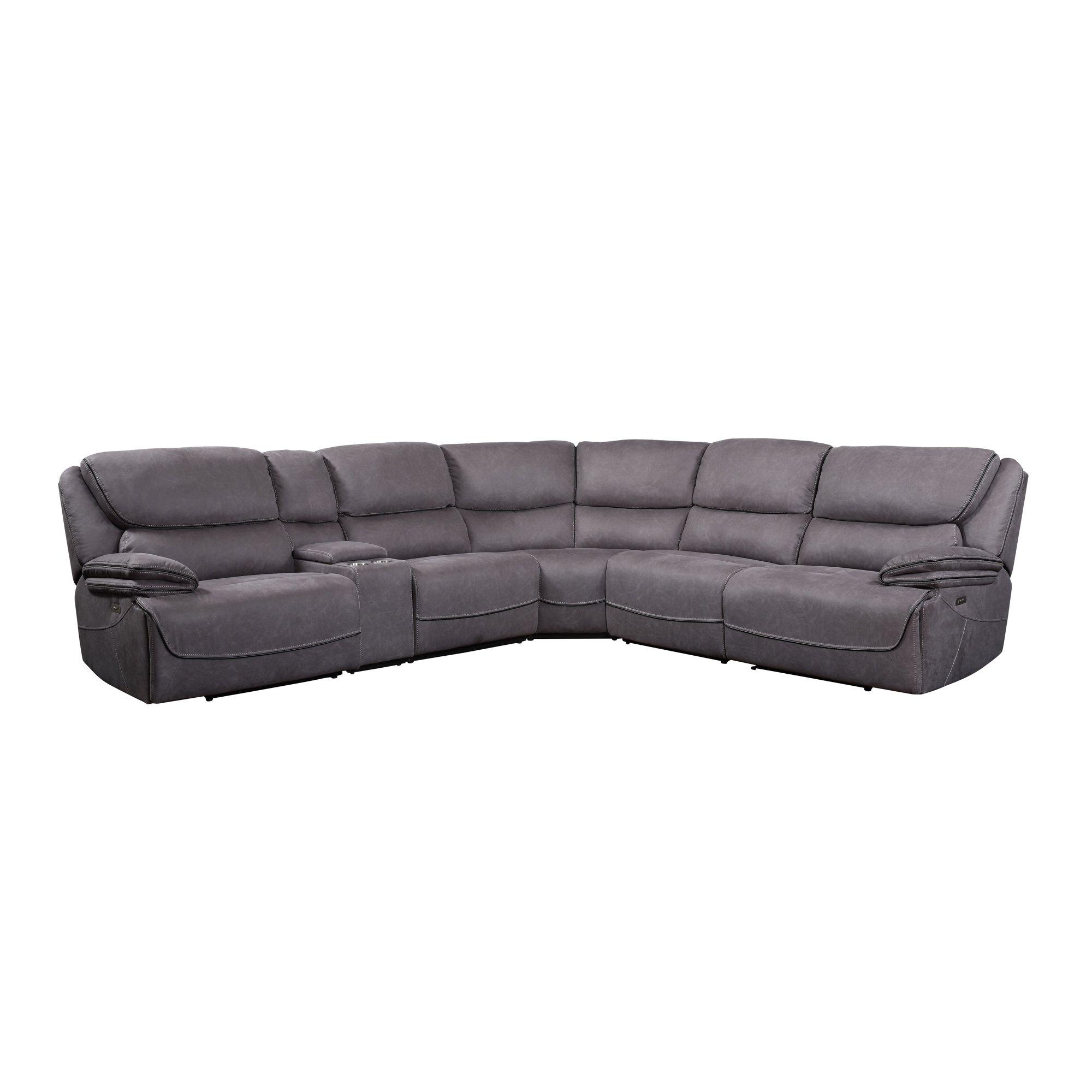 

    
Contemporary Seal Gray Fabric Sectional Sofa by Acme Neelix 55120-3pcs
