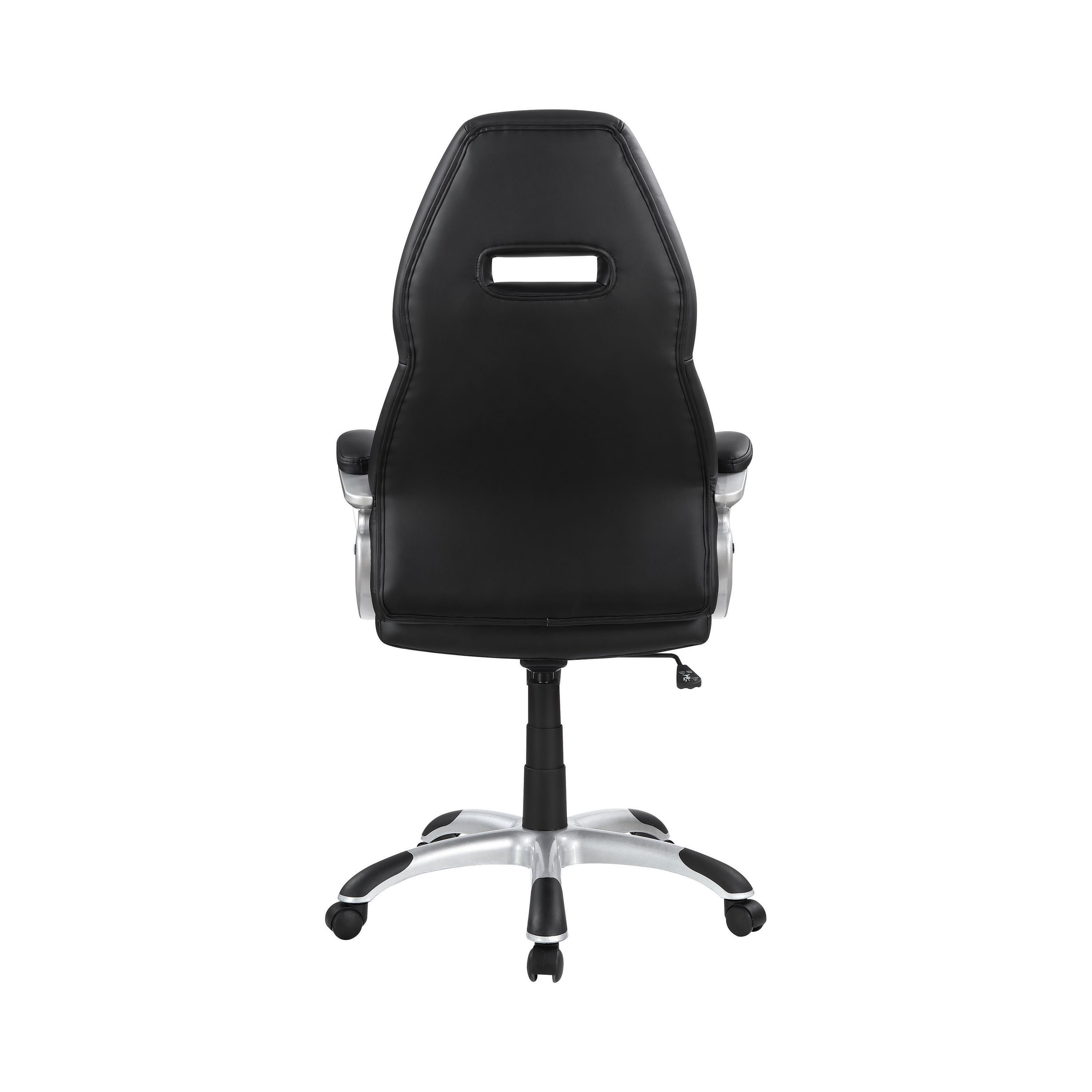 

                    
Coaster 801296 Office Chair Black Leatherette Purchase 
