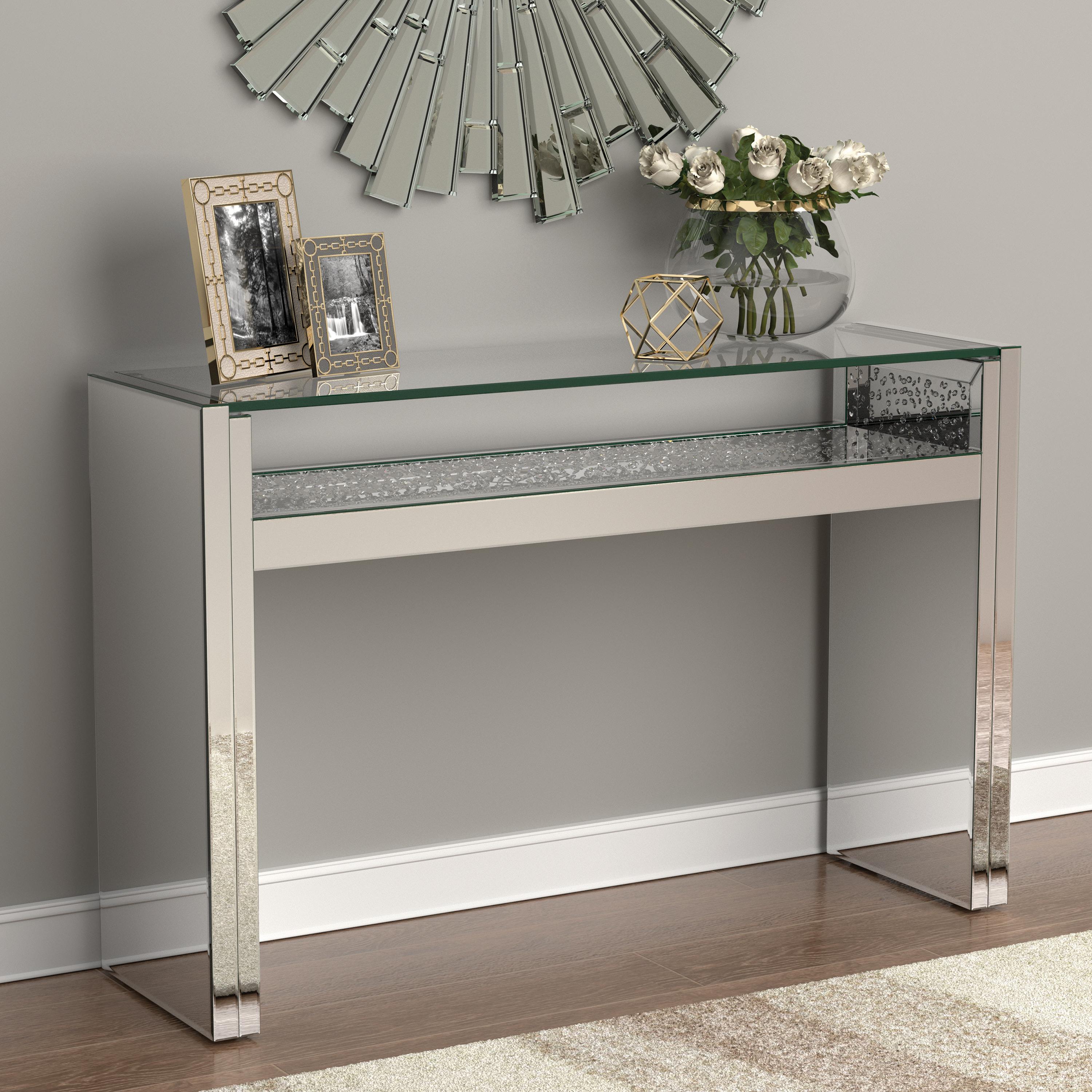 

                    
Coaster 951766 Console Table Silver  Purchase 
