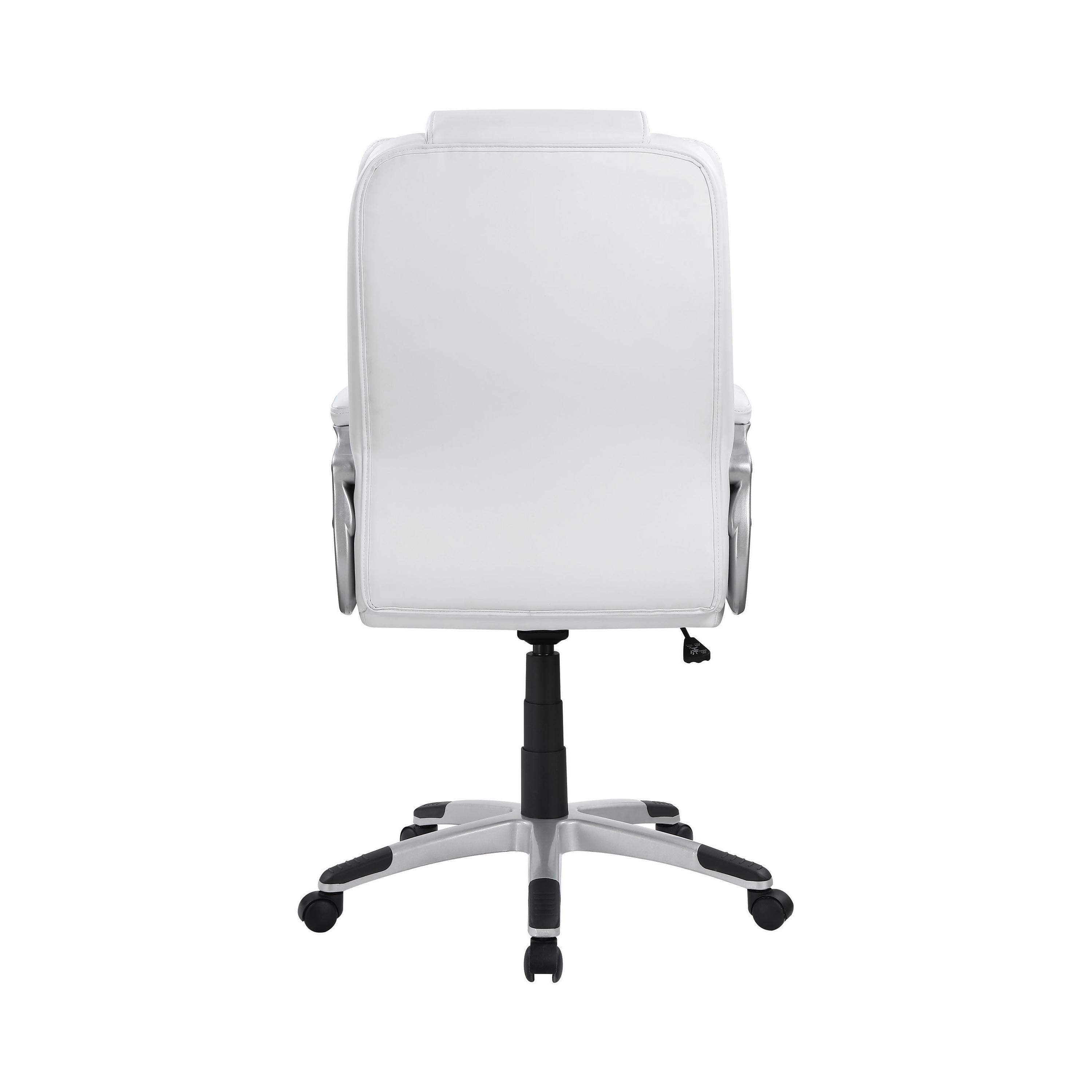 

                    
Coaster 801140 Office Chair White Leatherette Purchase 
