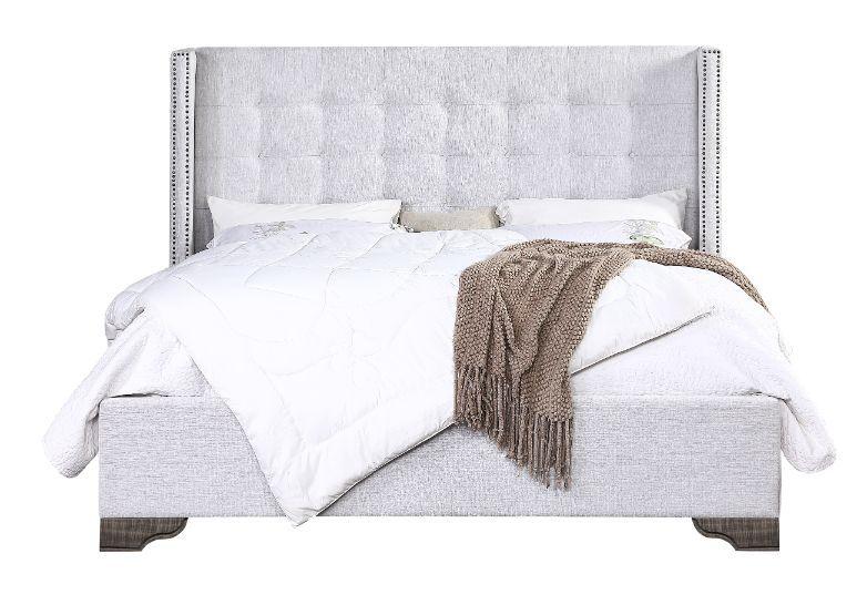

    
Contemporary Tan & Salvaged Natural Eastern King Bed by Acme Artesia 27697EK
