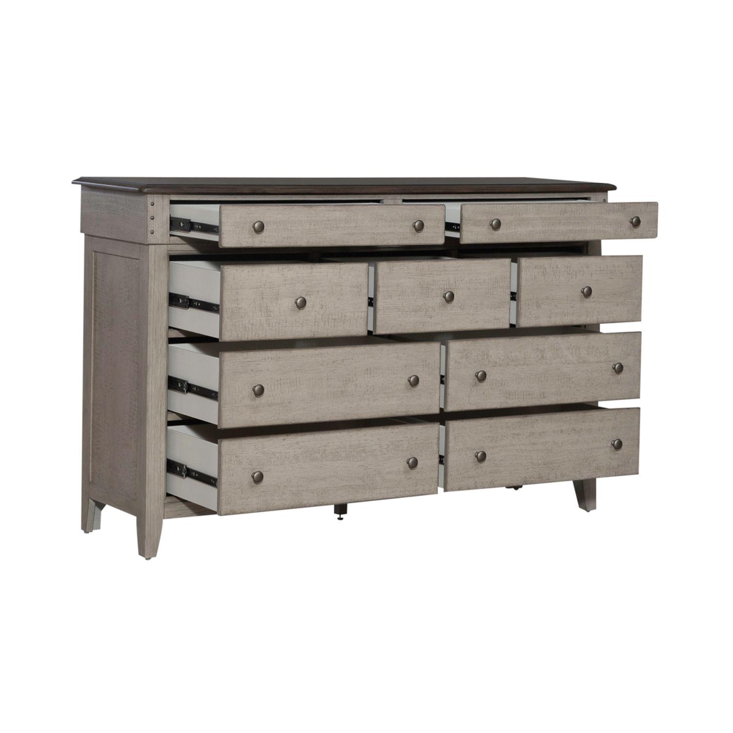 

    
Liberty Furniture Ivy Hollow (457-BR) Dresser Taupe 457-BR31
