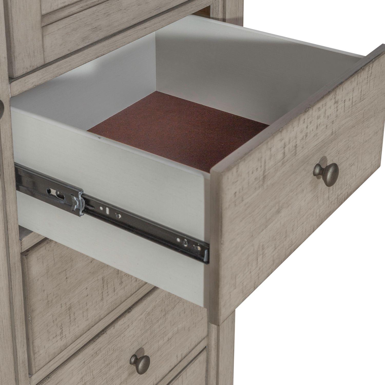 

    
457-BR42 Contemporary Taupe Door Chest Ivy Hollow (457-BR) Liberty Furniture

