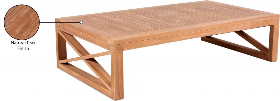 

    
352-CT Contemporary Teak Wood Patio Coffee Table Meridian Furniture Anguilla 352-CT
