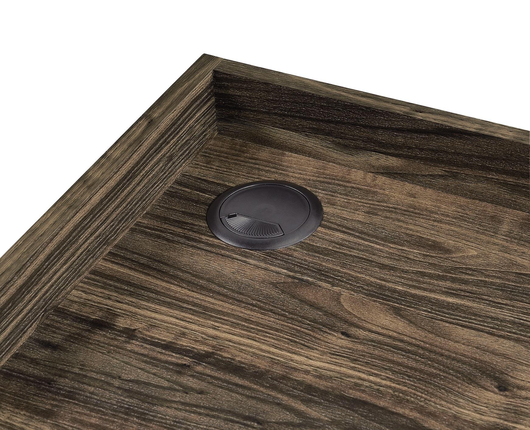 

    
801492 Contemporary Walnut Finish Wood & Metal Writing Desk Coaster 801492 Angelica
