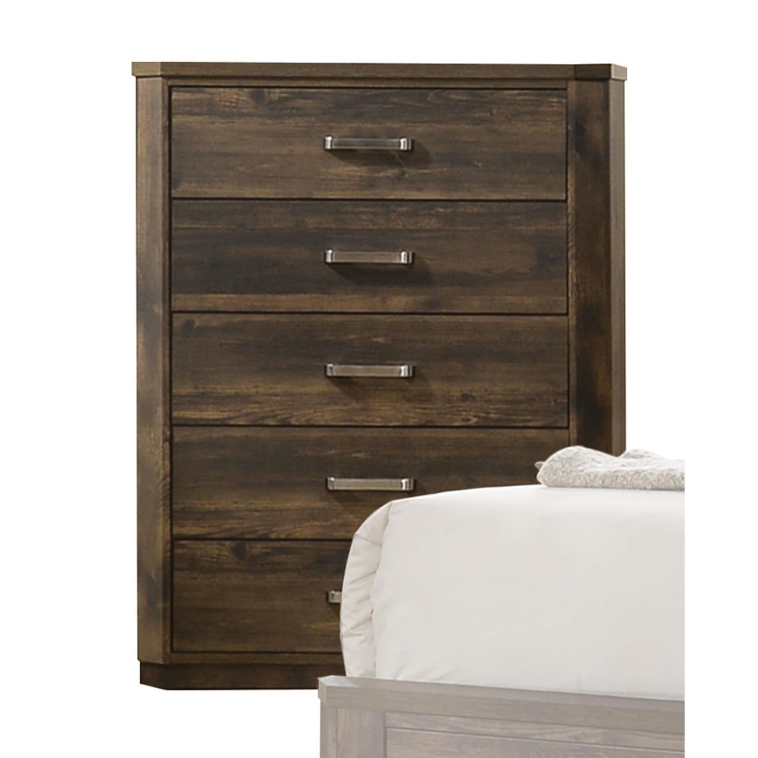 

    
24200Q-S-6pcs Contemporary Walnut Wood Queen Bed w/ Storage 6PCS Set by Acme Elettra 24200Q-S-6pcs
