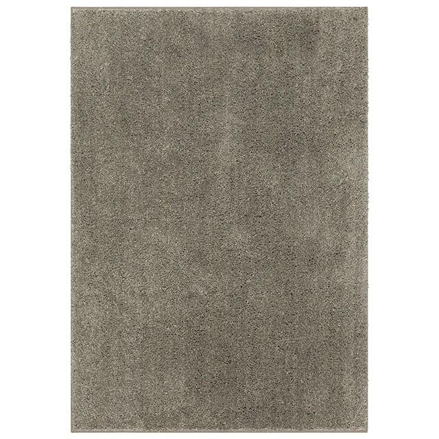 

    
Contemporary Warm Gray Polyester 5' x 7' Area Rug Furniture of America RG8188-S Dufur
