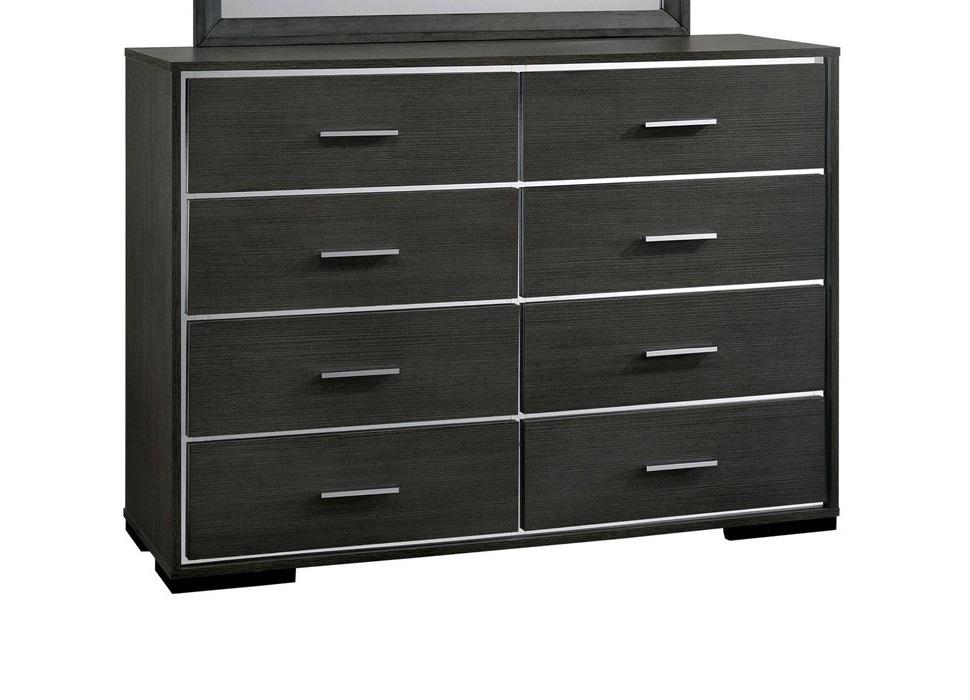 Contemporary Dresser CM7589D Camryn CM7589D in Warm Gray 