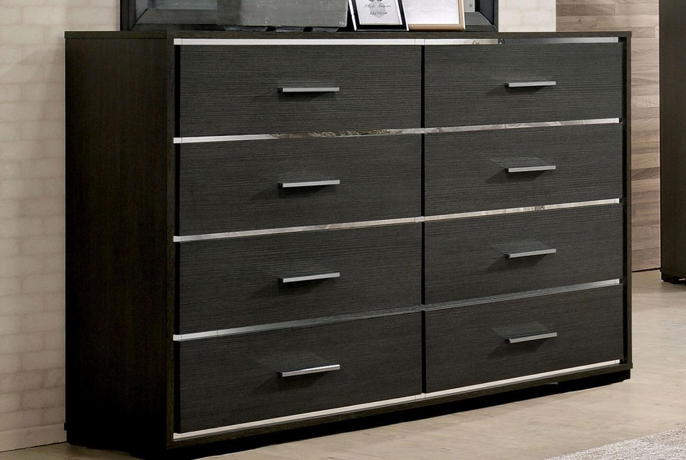 

    
Contemporary Warm Gray Solid Wood Dresser Furniture of America CM7589D Camryn
