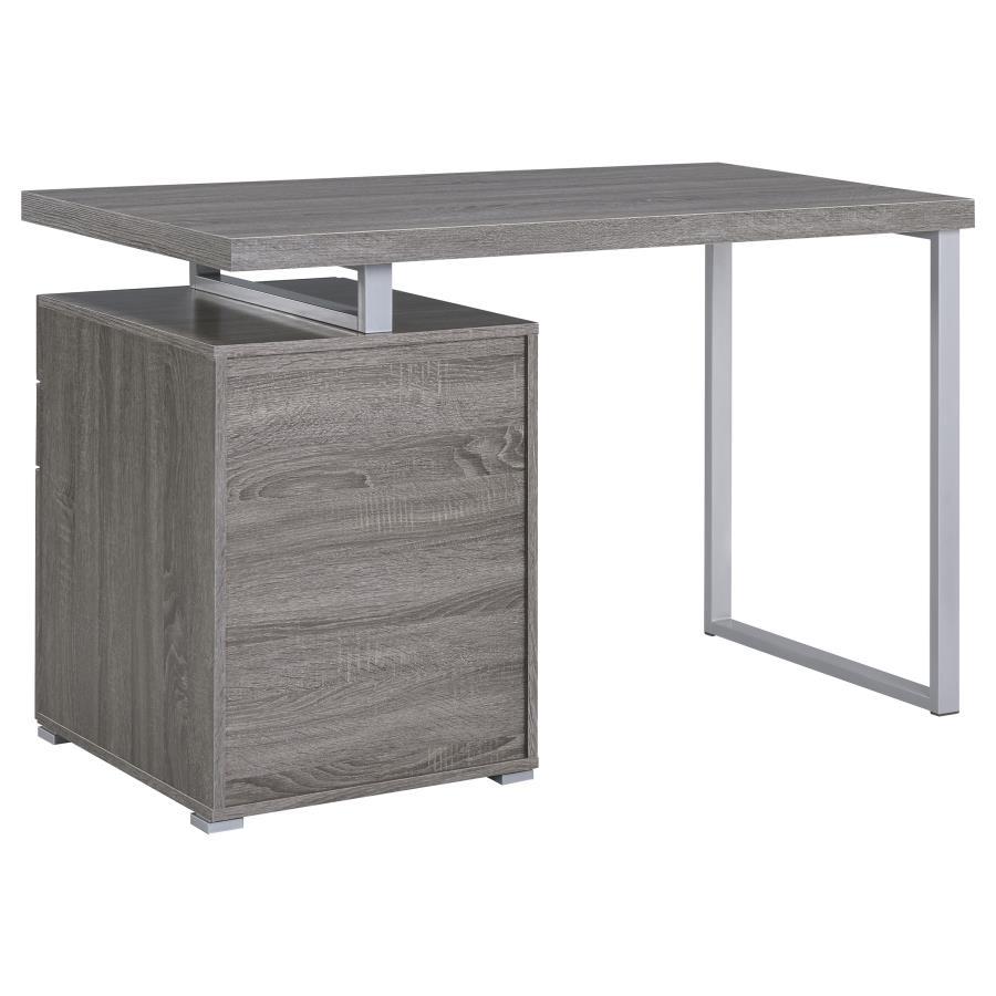 

                    
Buy Contemporary Weathered Gray Solid Wood Office Desk Coaster 800520 Brennan
