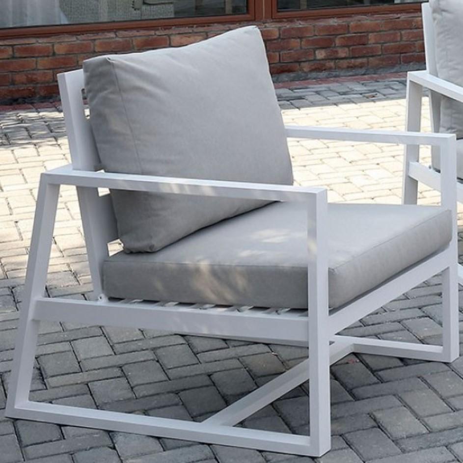 

    
Contemporary White/Beige Aluminum Patio Arm Chair Furniture of America India CM-OS2590BG-AC-1PK
