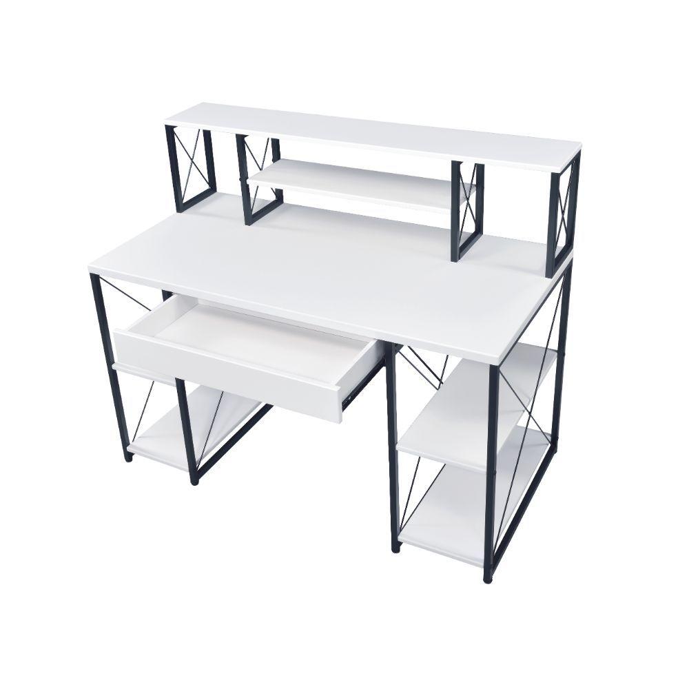 

                    
Acme Furniture 92879 Amiel Writing Desk White / Black  Purchase 
