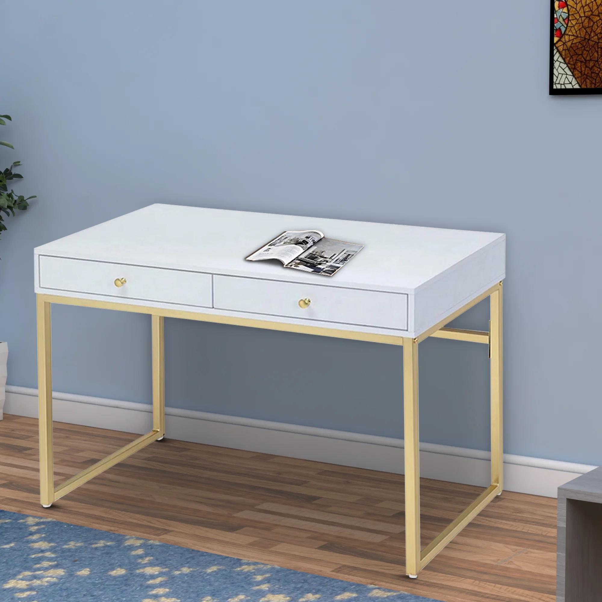 

                    
Acme Furniture 92312 Coleen Writing Desk White  Purchase 
