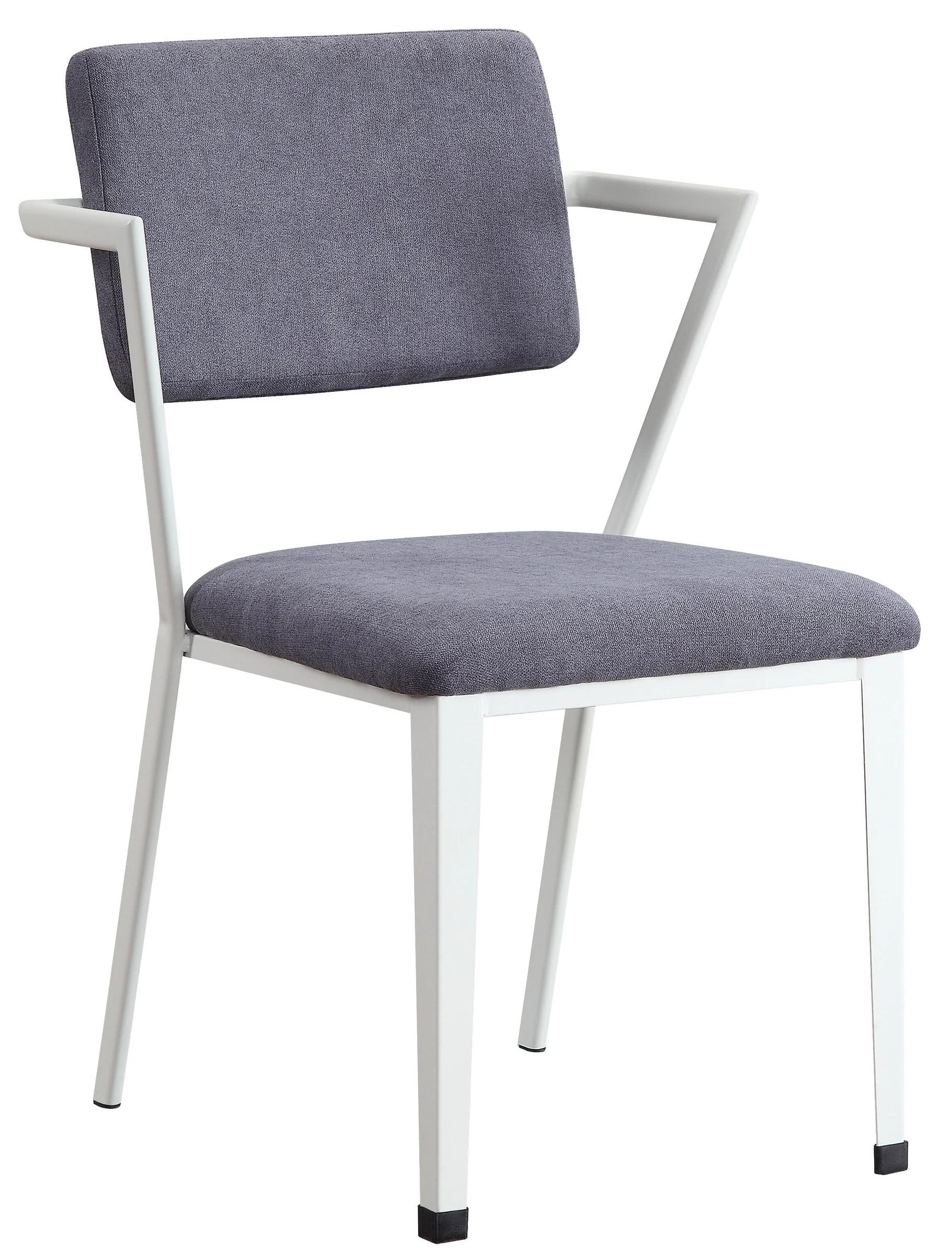 

    
Contemporary White Chair by Acme Cargo 37888
