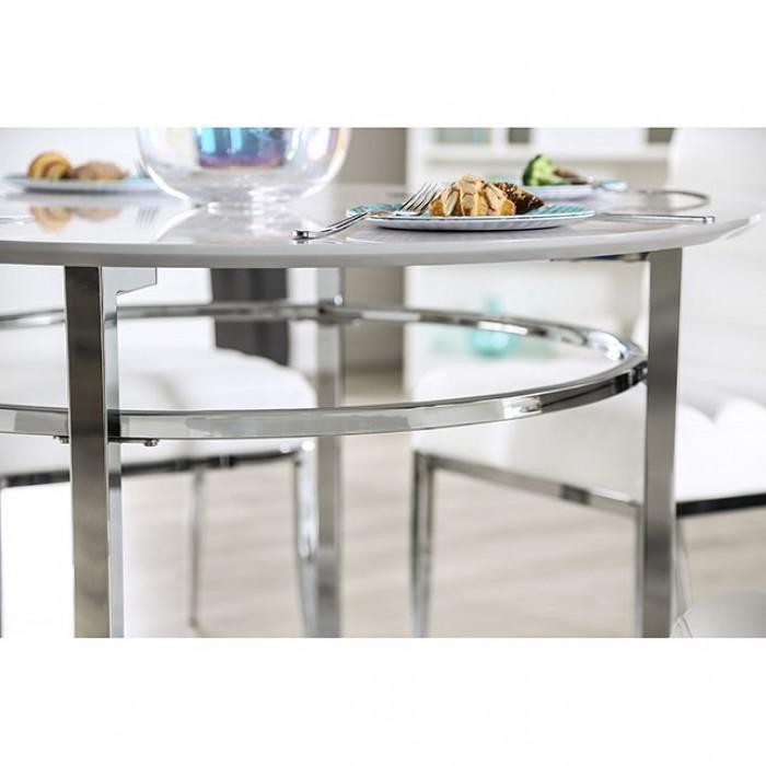 

                    
Furniture of America FOA3797RT Serena Dining Table White  Purchase 
