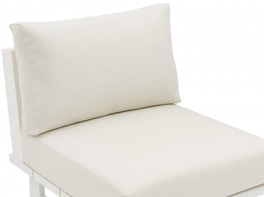 

                    
Buy Contemporary White/Cream Aluminium Modular Armless Accent Chair Meridian Furniture Maldives 337Cream-Armless
