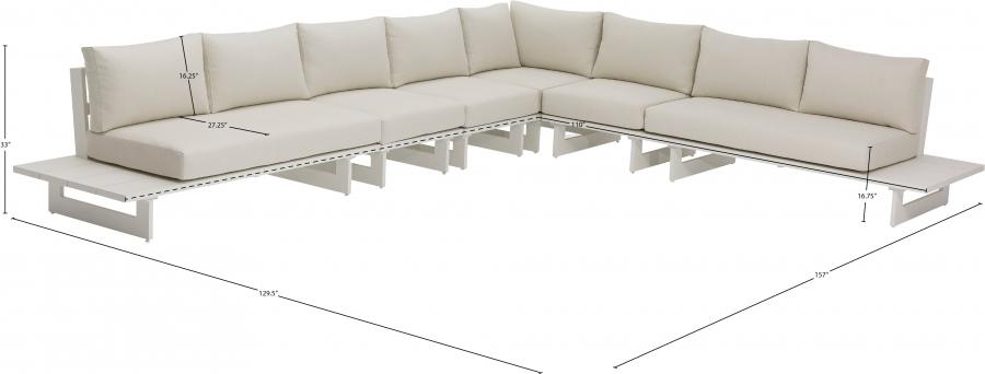 

    
337Cream-Sec3A Contemporary White/Cream Aluminium Patio Modular Sectional Sec3A Meridian Furniture Maldives 337Cream-Sec3A
