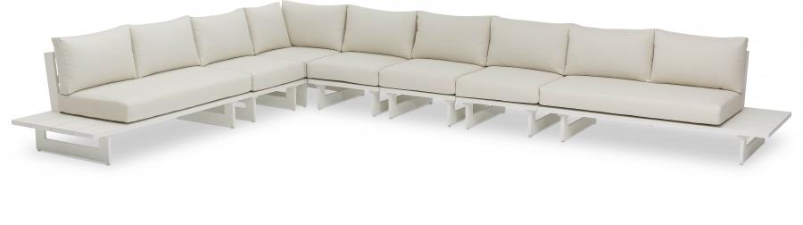 

    
337Cream-Sec4A Meridian Furniture Patio Modular Sectional
