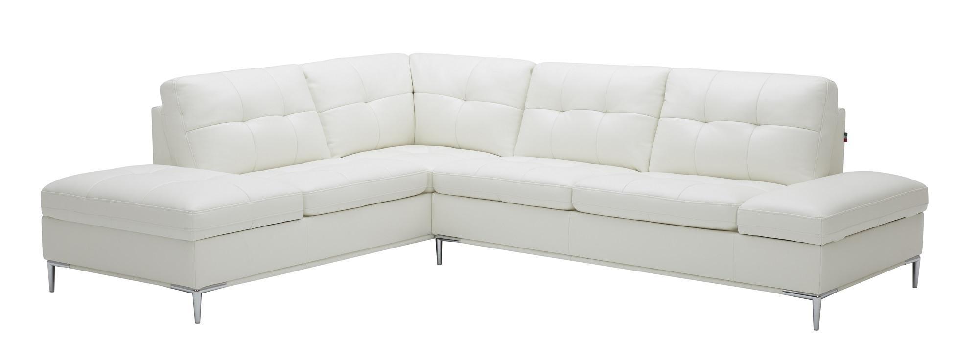 

    
J&M Furniture Leonardo Sectional Sofa White SKU 18993
